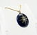 Natural Old Mine & Rose cut Diamonds Blue Enamel - 7