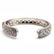 18k White Gold Judith Ripka Diamond Hinged Bangle - 4