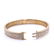 18k Yellow Gold Diamond 5 Row Eternity Bangle - 4