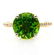 3.40ct ROUND Cut PERIDOT Engagement DIAMOND Wedding - 2