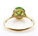3.40ct ROUND Cut PERIDOT Engagement DIAMOND Wedding - 4