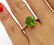 3.40ct ROUND Cut PERIDOT Engagement DIAMOND Wedding - 9