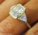 6.06ct Estate Vintage Radiant Diamond 3 Stone - 9