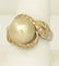 750 18k YELLOW WHITE GOLD 12mm GOLDEN SOUTH SEA PEARL - 3