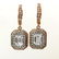 Fantastic 3.02ctw GIA Emerald Cut Diamond Dangling - 10