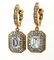 Fantastic 3.02ctw GIA Emerald Cut Diamond Dangling - 2