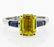 GIA 2.06ct Estate Vintage Yellow Blue Sapphire
