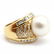 18k Yellow Gold, South Sea Pearl and 1.40cttw Diamond - 2