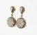 EFFY Natural Diamond Earrings 14K Rose Gold Dangle Drop - 4