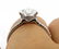 Vintage GIA 2.50ctw PEAR Shaped Diamond Pave Solitaire - 5