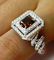 Rare GIA 2.51ctw Natural Fancy Deep ORANGE BROWN - 10