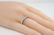 Genuine Diamond Band Ring Platinum .70ct Wedding - 6