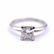 1.00ct Princess Cut Platinum Diamond Engagement Ring