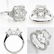 GIA 6.01ct Estate Vintage Cushion Diamond Three-stone - 3