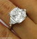 GIA 6.01ct Estate Vintage Cushion Diamond Three-stone - 9