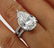 Huge GIA 7.52CT Vintage PEAR Shape DIAMOND ENGAGEMENT - 10
