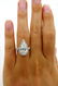 Colorless GIA 3.64ct Estate Vintage PEAR Shaped Diamond - 5