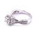 Round Brilliant Cut 1.14 Carat Diamond 14k White Gold - 3