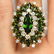 9.73ctw Vintage Estate Retro Green TOURMALINE with