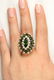 9.73ctw Vintage Estate Retro Green TOURMALINE with - 2
