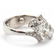 14k White Gold 3-Stone with 1.00-carat Center Diamond - 2