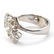 14k White Gold 3-Stone with 1.00-carat Center Diamond - 3