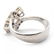 14k White Gold 3-Stone with 1.00-carat Center Diamond - 4
