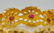 Franklin Mint Ruby Eternity Band Ring 14K Yellow Gold - 3