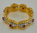 Franklin Mint Ruby Eternity Band Ring 14K Yellow Gold - 5