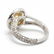 18k White Gold and 1.09ct Round Brilliant Cut Yellow - 4