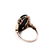 10k Yellow Gold Vintage Onyx and Diamond Ring - 3