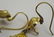 Antique 14kt gold, Enamel, Ruby & Diamond Earrings - 9