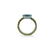 Luca Jouel Green Sapphire Platinum and 18 Carat Yellow - 4