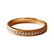 Luca Jouel Full Circle Diamond Ring in 18 Carat Rose