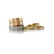 Luca Jouel Full Circle Diamond Ring in 18 Carat Rose - 5