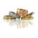 Luca Jouel Full Circle Diamond Ring in 18 Carat Rose - 6