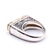 Sterling Silver 18k Yellow Gold Accents Blue Topaz - 4