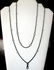 Antique 44-Inch Gunmetal Necklace With 26 Paste - 4