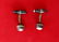 Pair of Antique Victorian Banded Agate Cufflinks - 3