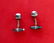 Pair of Antique Victorian Banded Agate Cufflinks - 4