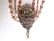 Vintage Pink Crystal Swag Necklace With Filigree - 7