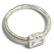 Luca Jouel Baguette Diamond Platinum Lotus Ring - 3