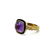 Luca Jouel Pink Tourmaline Cabochon Deco Style - 2