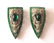 Pair of Vintage Large Dress/Fur Clips
