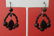 Pair of Antique Pate de Verre Earrings