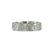 Luca Jouel Diamond Platinum Floral Band Ring - 2