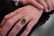 Luca Jouel Dark Blue Spinel Statement Ring in 18 Carat - 9