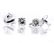 Classic 0.21ct Round Diamond Stud-Earrings 4 prongs 14k - 9