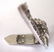 Vintage Sterling Silver & Paste Crystal Dress Clip - 5