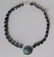 Vintage Peacock Cultured Pearl Necklace With Abalone - 3